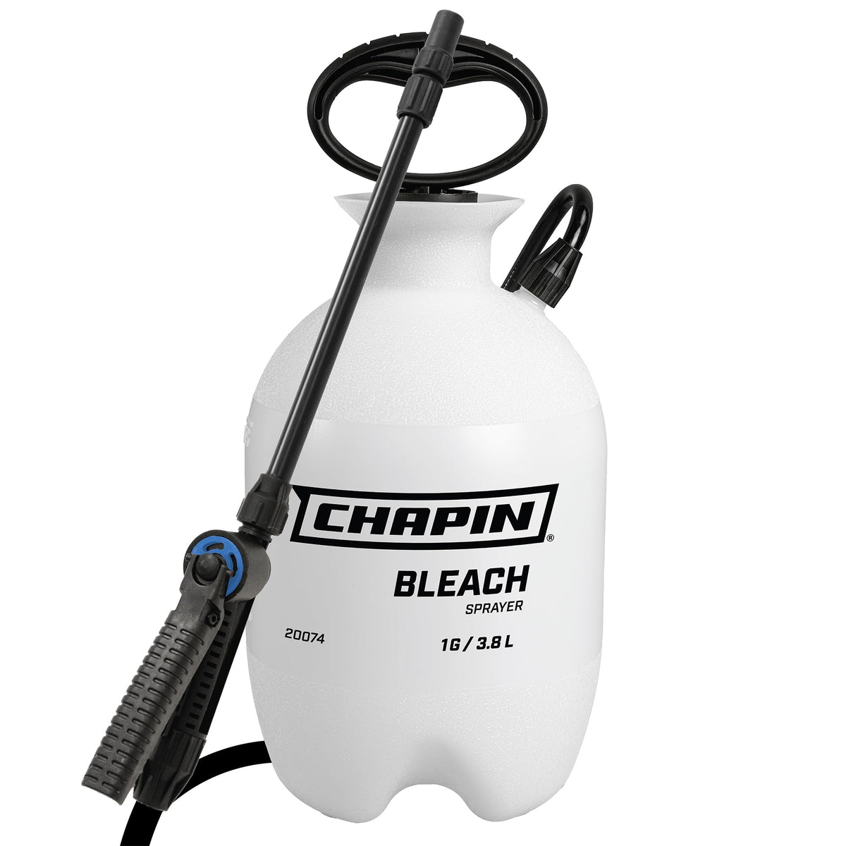 Chapin International 20074 bleach sprayer with adjustable nozzle for precise disinfection tasks