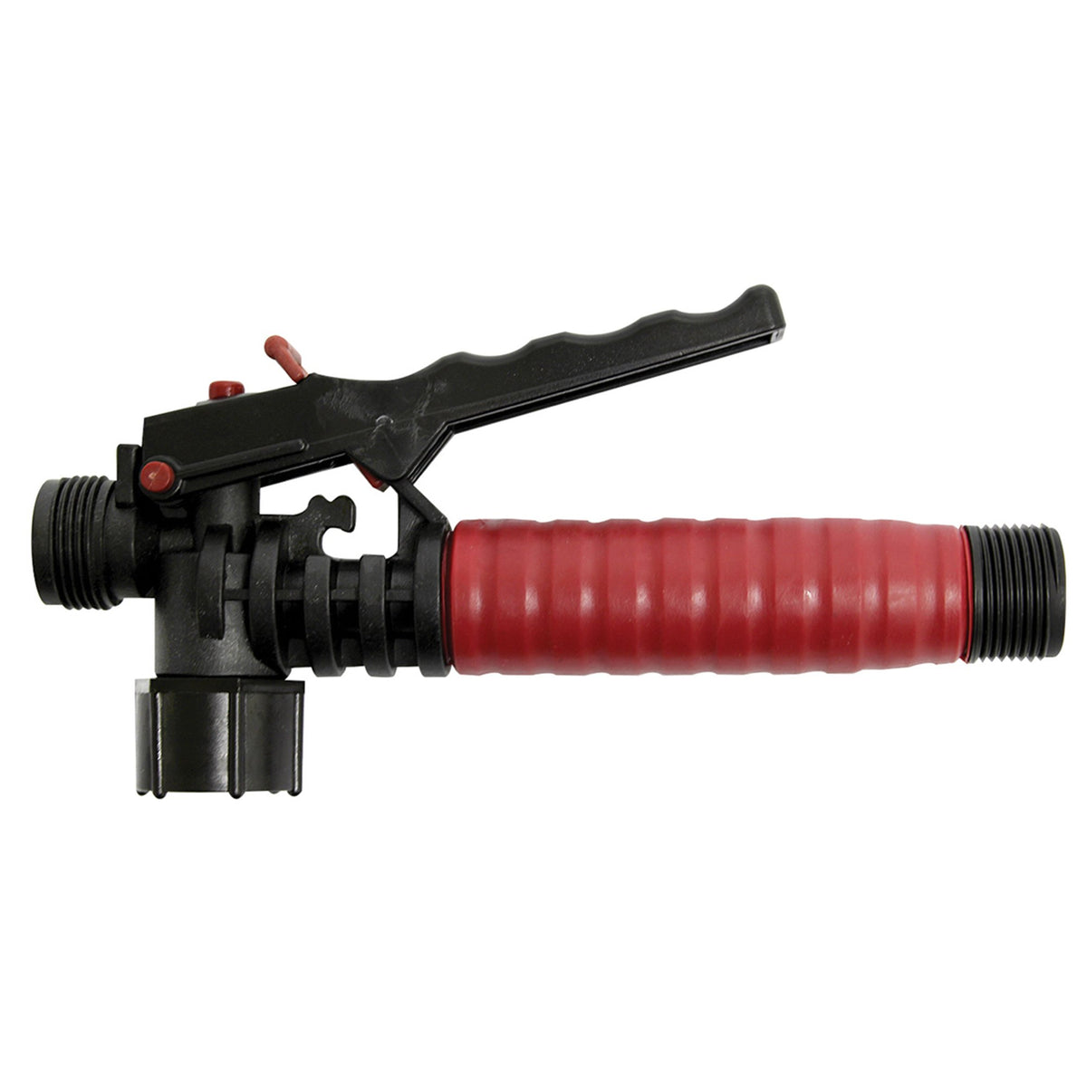 Chapin International 6-8138 shut-off assembly shown; durable grip and reliable compatibility with most backpack sprayers.