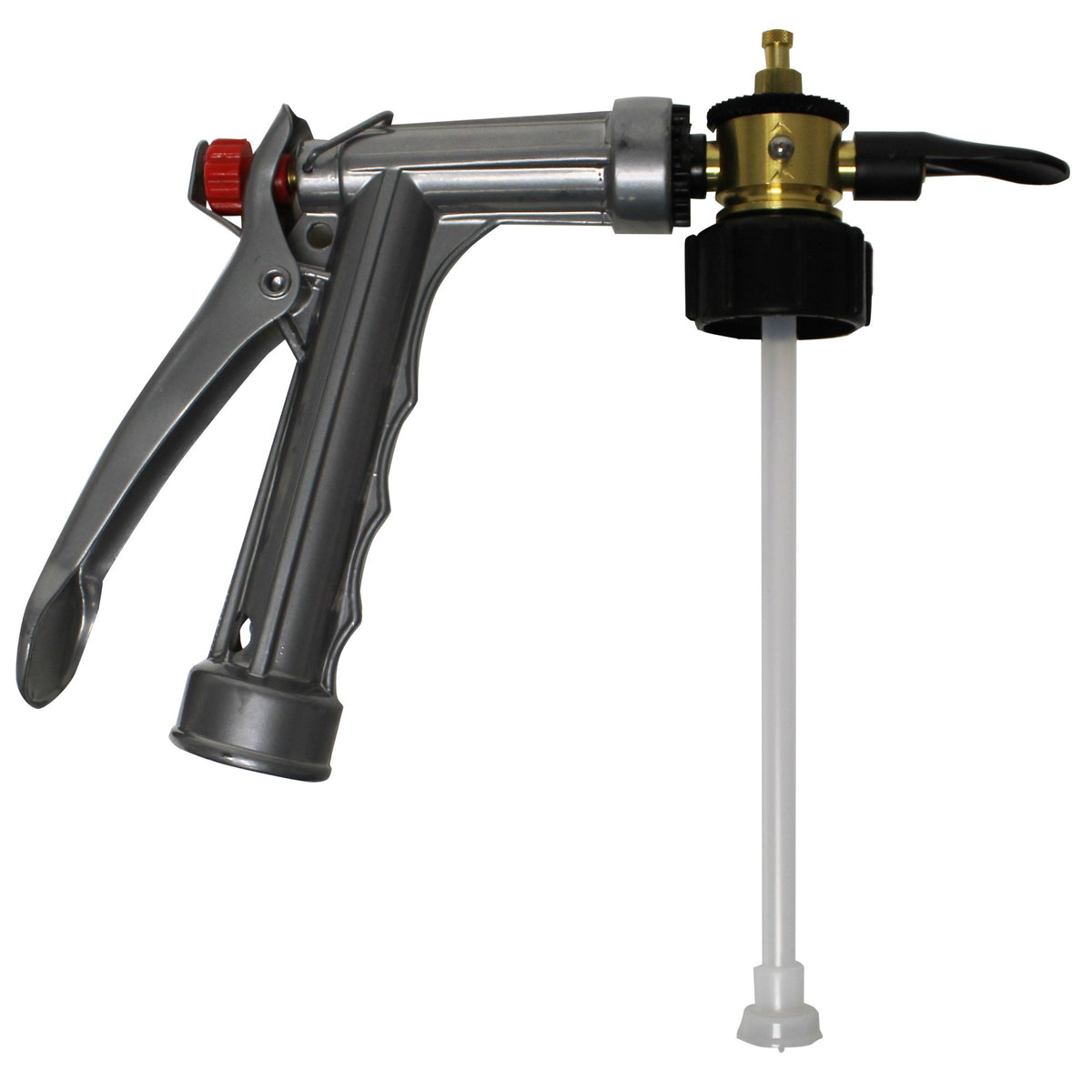 Chapin G364 anti-siphon feature helps prevent backflow during spraying.