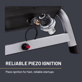 Char-Broil 1-Burner grill with Piezo ignition for quick startup