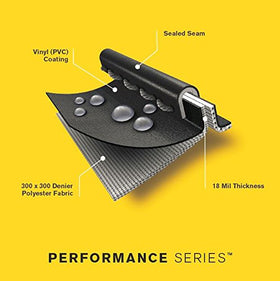 Char-Broil Performance Cover Small fabric detail highlights durable 18mil polyester protection