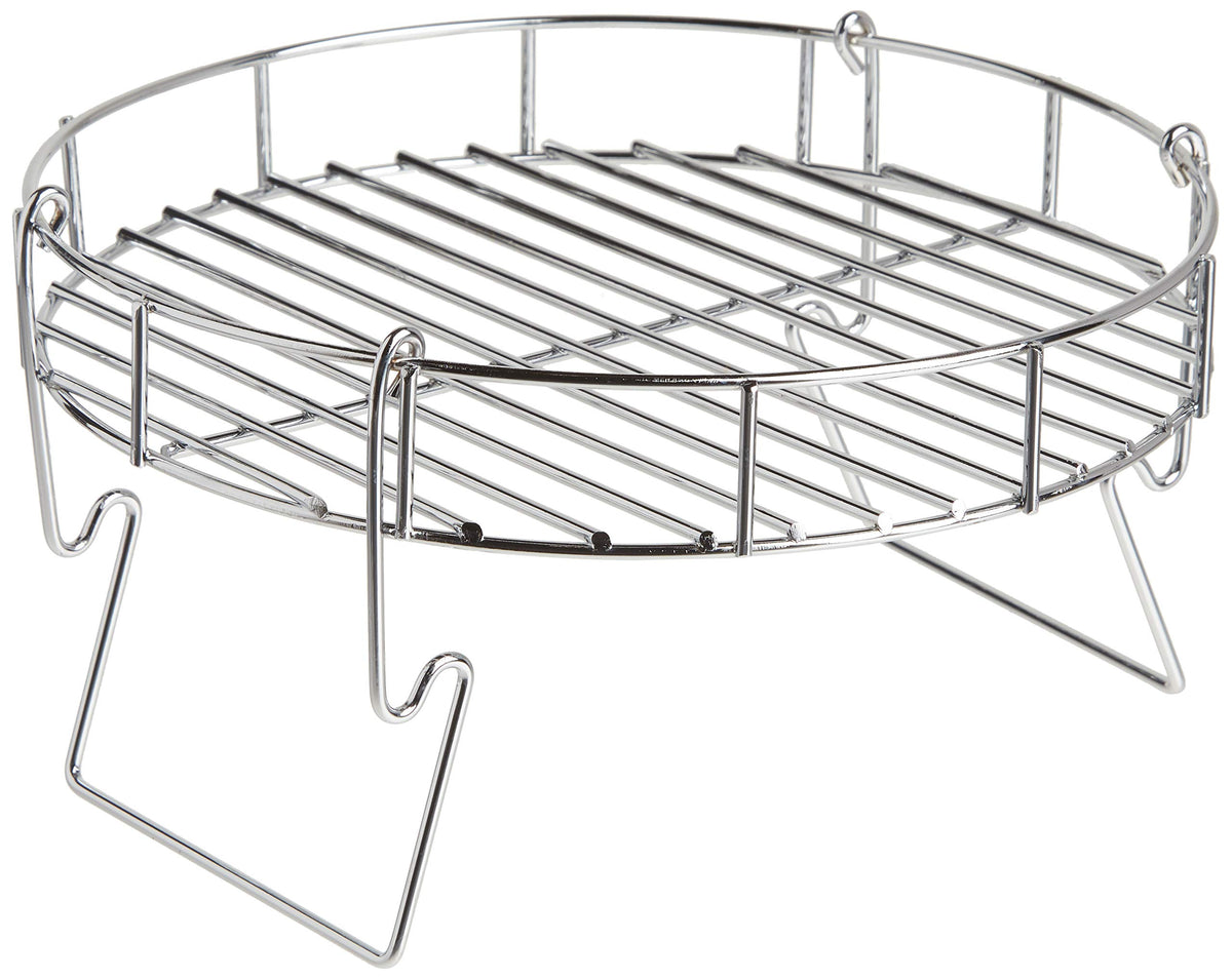 Char-Broil Big Easy Bunk Bed Basket durable chrome finish for long-lasting use