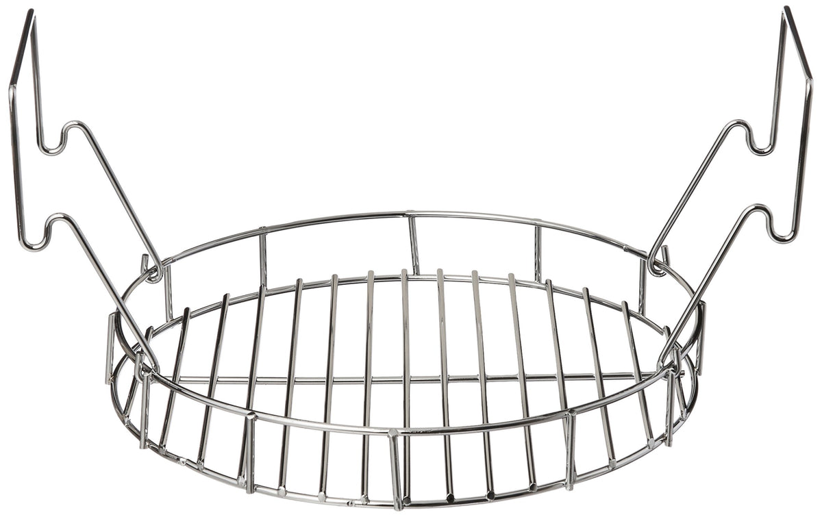 Char-Broil The Big Easy Bunk Bed Basket expands cooking space for larger meals