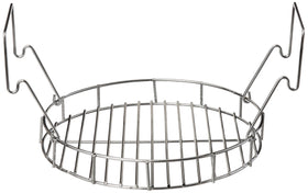 Char-Broil The Big Easy Bunk Bed Basket expands cooking space for larger meals
