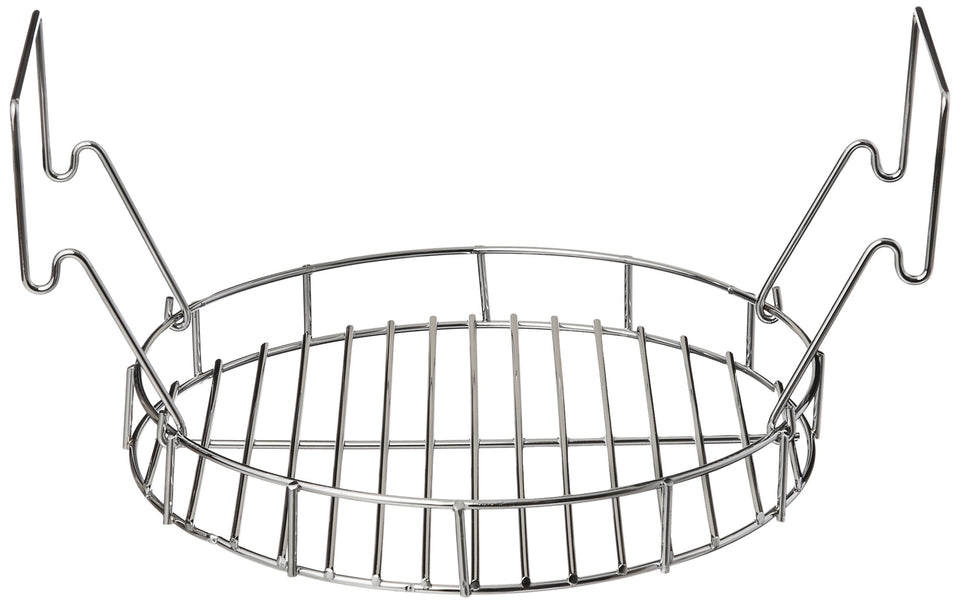 Char-Broil The Big Easy Bunk Bed Basket expands cooking space for larger meals