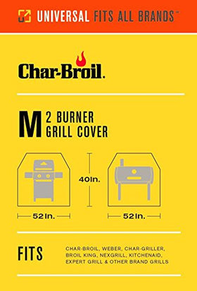 Secure side straps on Char-Broil cover for a snug wind-resistant fit
