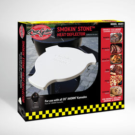 Smokin' Stone enables baking bread or cookies on the AKORN