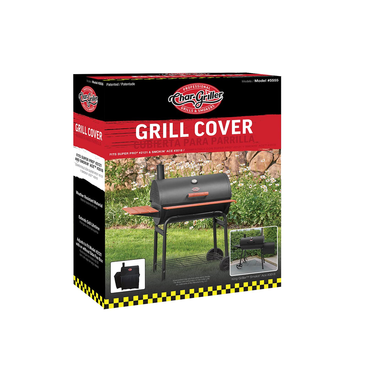 Char-Griller care instructions say hand wash for upkeep.
