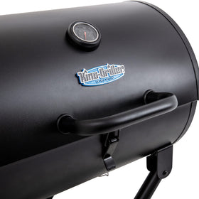 Char-Griller E1816 Gambler folds for convenient storage and transport.