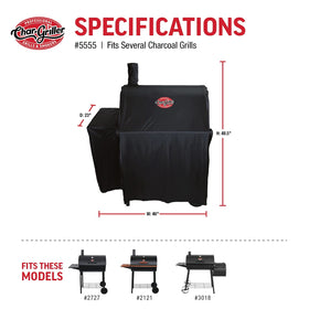 Char-Griller fit for 1224 and 2121 grills.