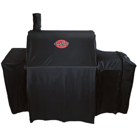 Char-Griller weatherproof polyester close-up shows rugged exterior.