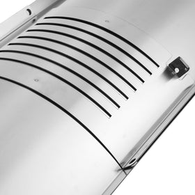 Charbrofire easy tool-free installation and cleanup saves time after cooking