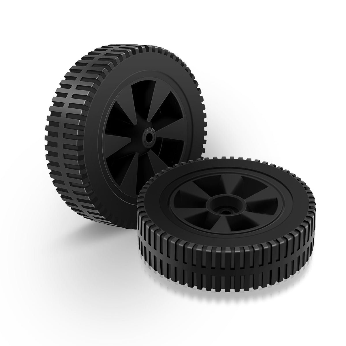 Charbrofire G437-0037-W1 wheel in packaging emphasizes ready-to-install replacement