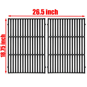 Charbrofire Genesis II grate fitment shows Weber Genesis II 300-series compatibility