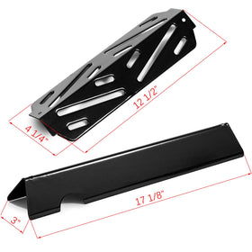 Charbrofire Genesis II heat deflectors 3-pack protect burners and enhance heat distribution