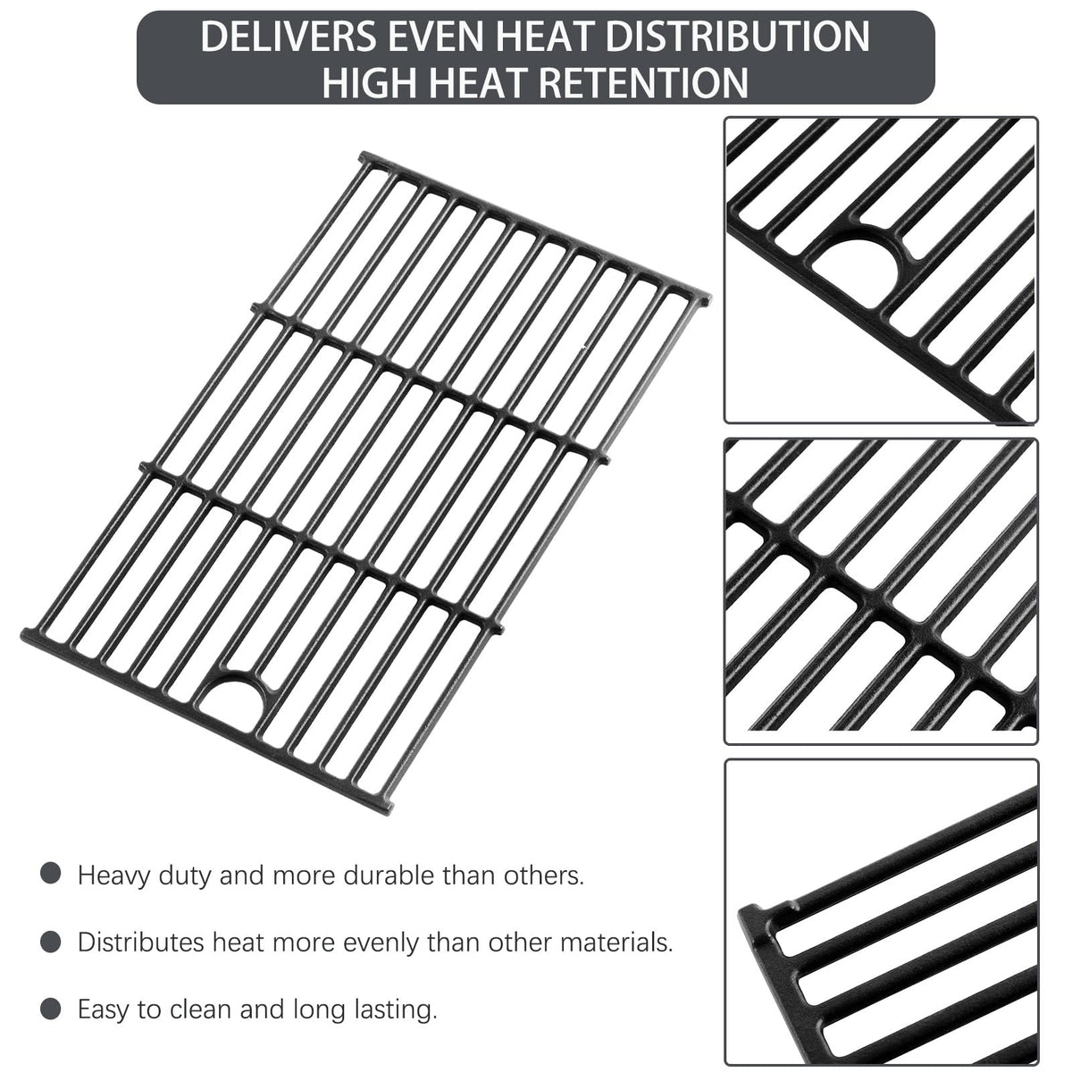 Charbrofire 463352521 compatible set provides even heat across multiple sections.