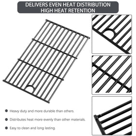 Charbrofire 463352521 compatible set provides even heat across multiple sections.