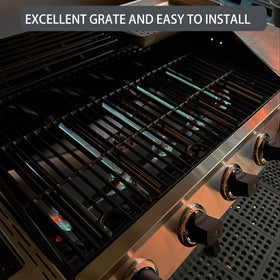 Charbrofire 463365522 grill grate offers easy cleanup and reliable performance.
