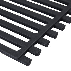 Charbrofire enamel-coated grate resists chipping for long-lasting use