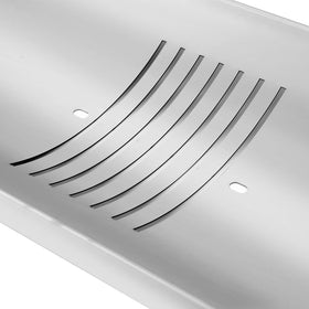 Charbrofire stainless steel construction resists rust for long term use