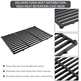 Charbrofire Weber Spirit grates are compatible with Weber original part numbers for a reliable swap.