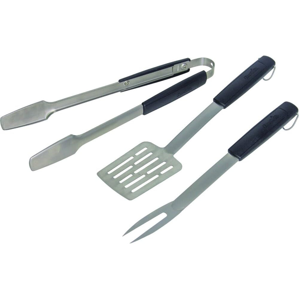 Char-Broil Aspire spatula with slotted head and heat-resistant grip for safe flipping.