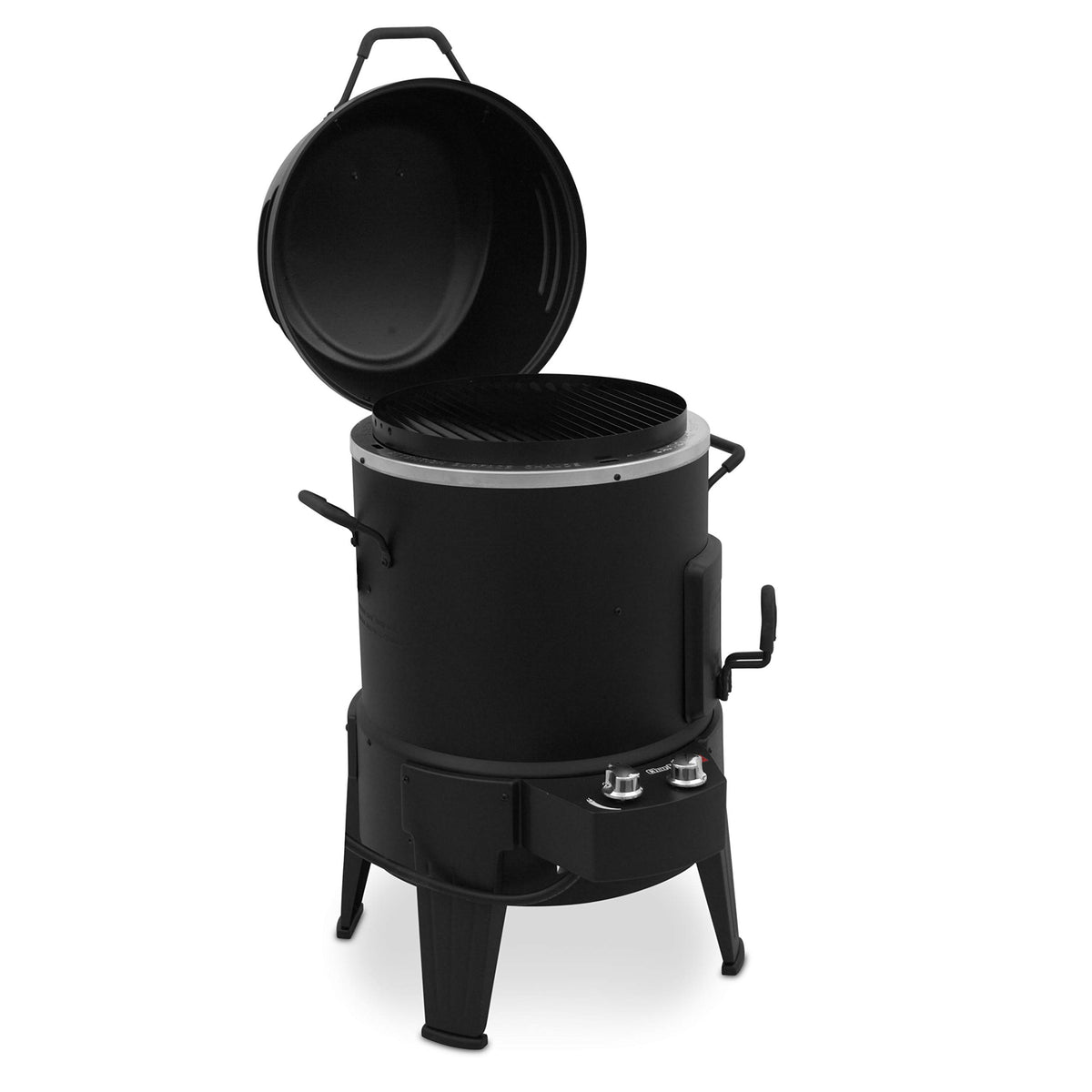Charbroil Big Easy rotary ignition for quick, easy lighting