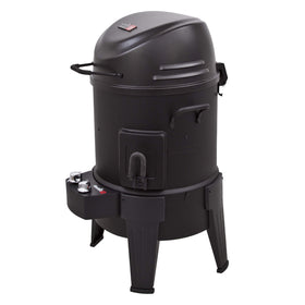 Charbroil Big Easy TRU-Infrared technology enables smoking, roasting, and grilling