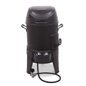 Charbroil Big Easy turkey roasting basket ready for up to 21 lb turkey