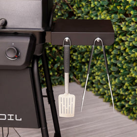 Charbroil Classic 3-Burner Grill porcelain-coated lid and firebox durability