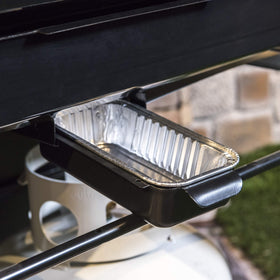 Charbroil aluminum drip pans ready to line a grill grease tray for mess-free cooking