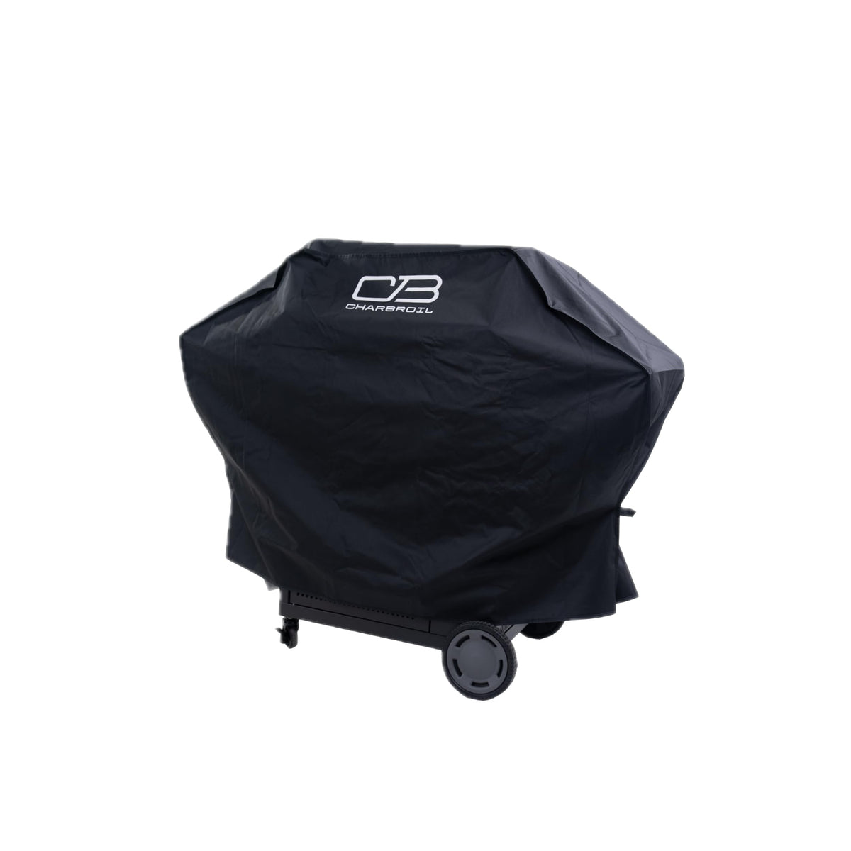 Charbroil Performance Medium Grill Cover on grill provides weather protection.