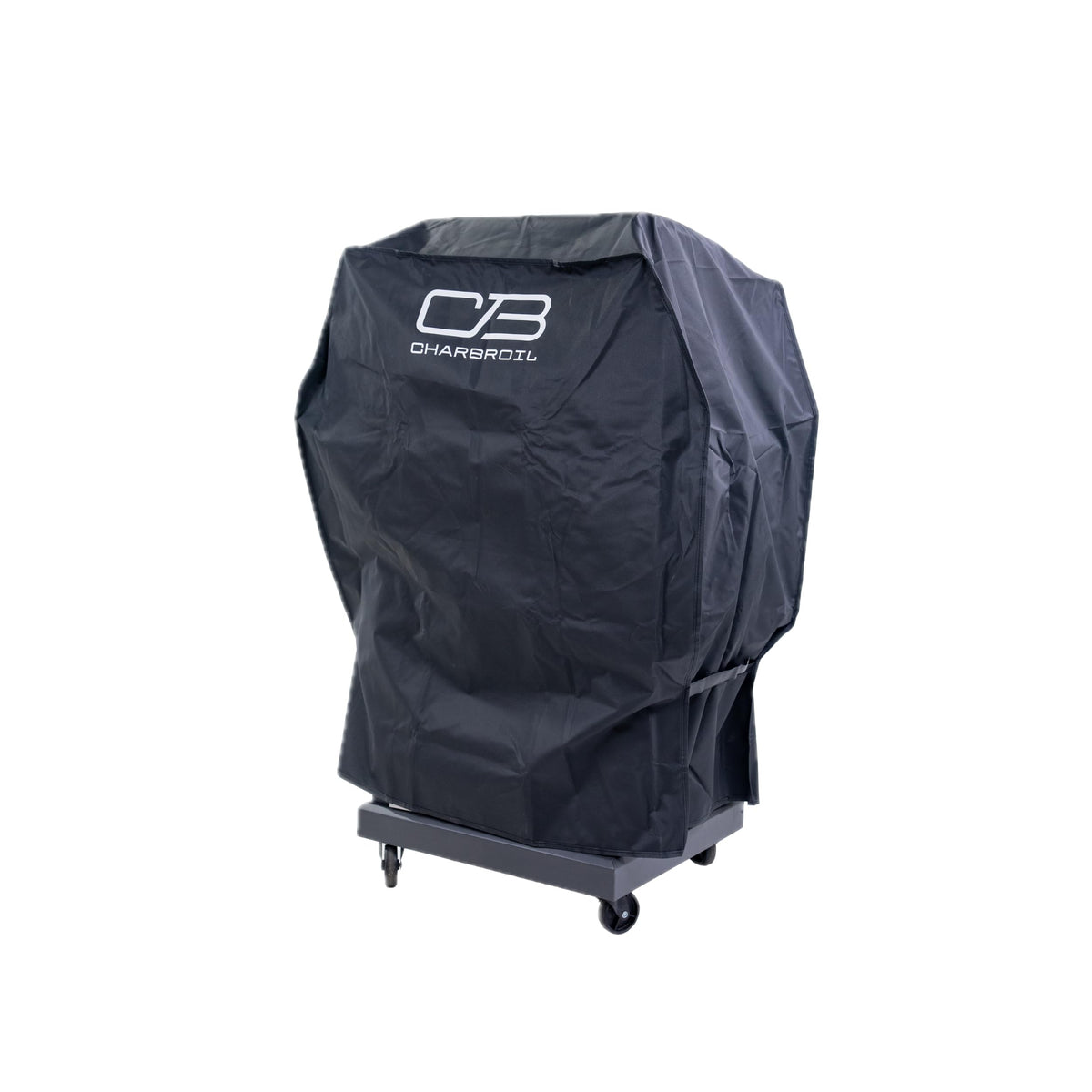 Charbroil Performance Small Grill Cover front view protects grill from rain and sun