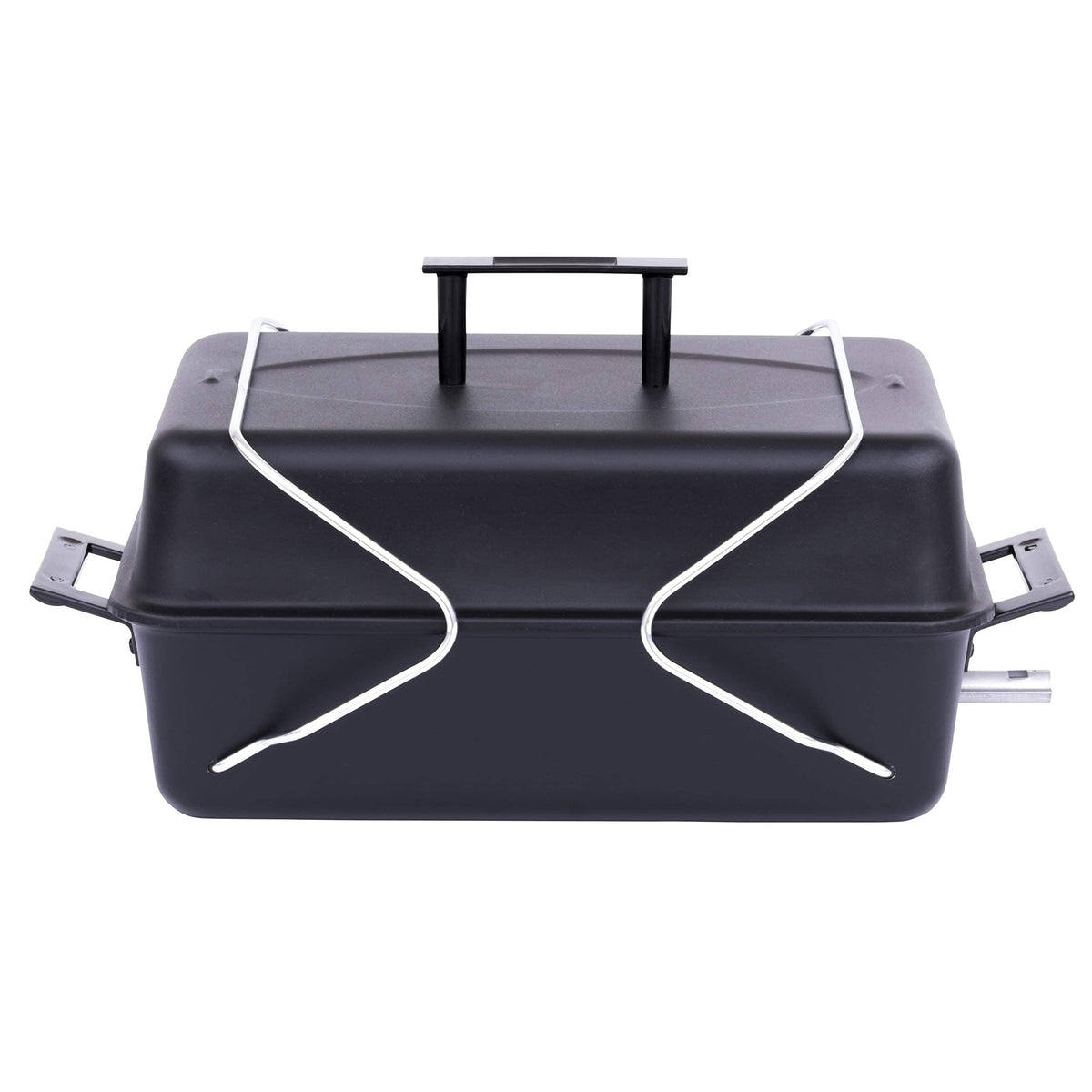 Charbroil portable convective 1-burner grill top view shows compact, travel-ready design