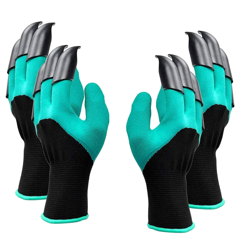 Chargenyang garden gloves with claws for digging, providing quick, clean planting actions.