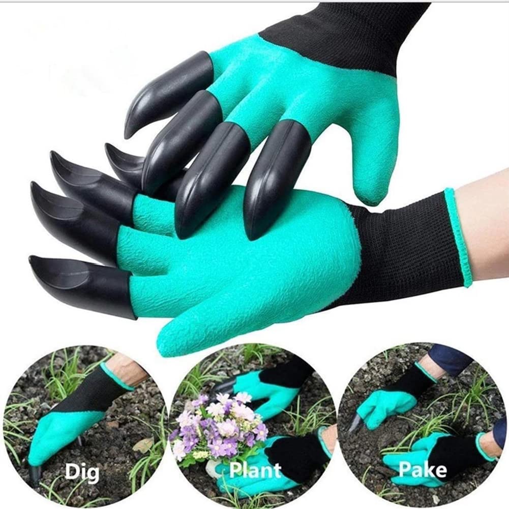 Chargenyang garden gloves durable latex protect hands from scrapes during heavy-duty tasks.