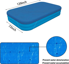 Charmluvee cover with drainage holes prevents water pooling on the surface.