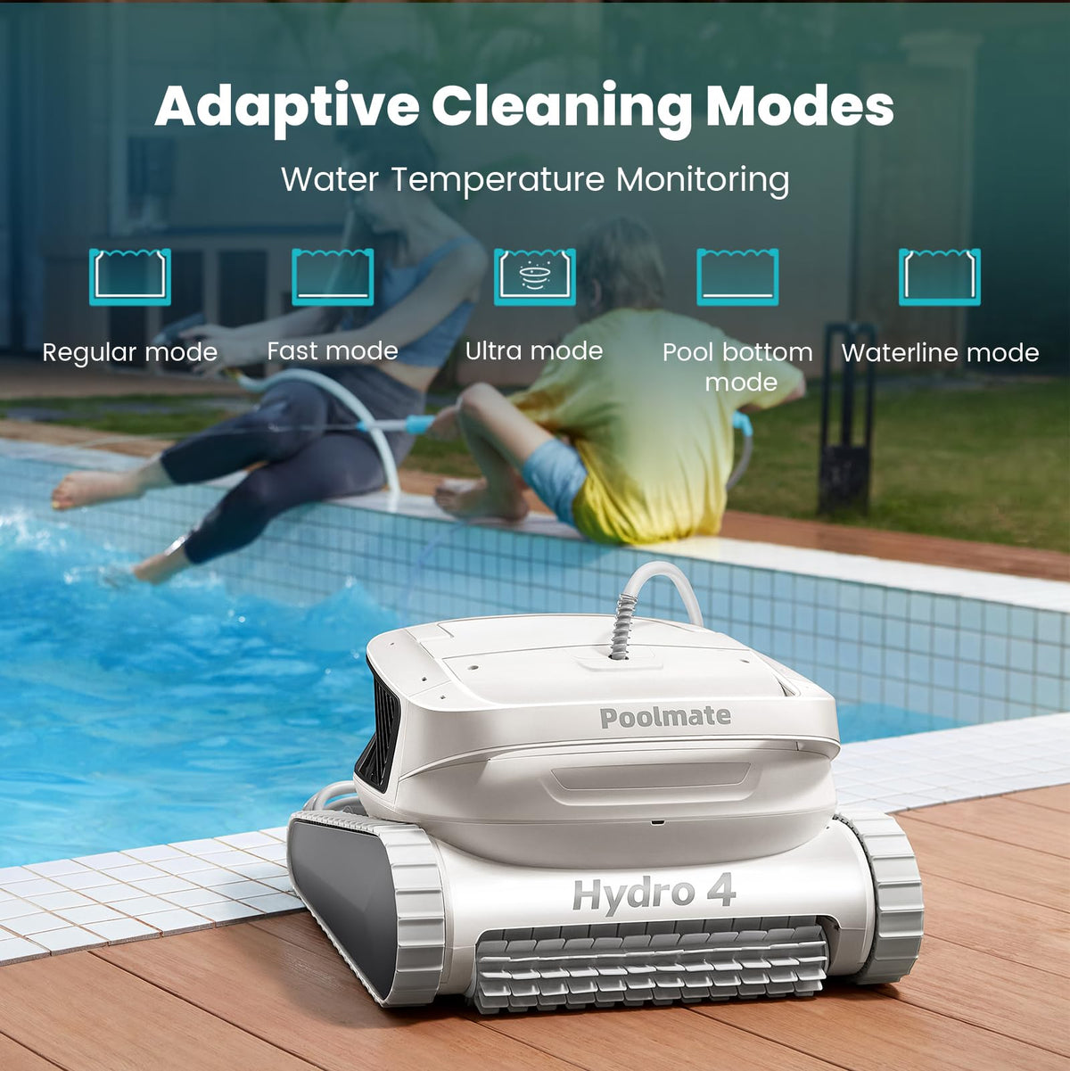Chasing Hydro 4 4-1l filter basket simplifies debris removal.