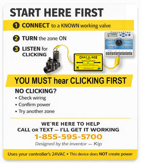 Chat-R-Box PRO diagnostic tool saves time locating buried valves