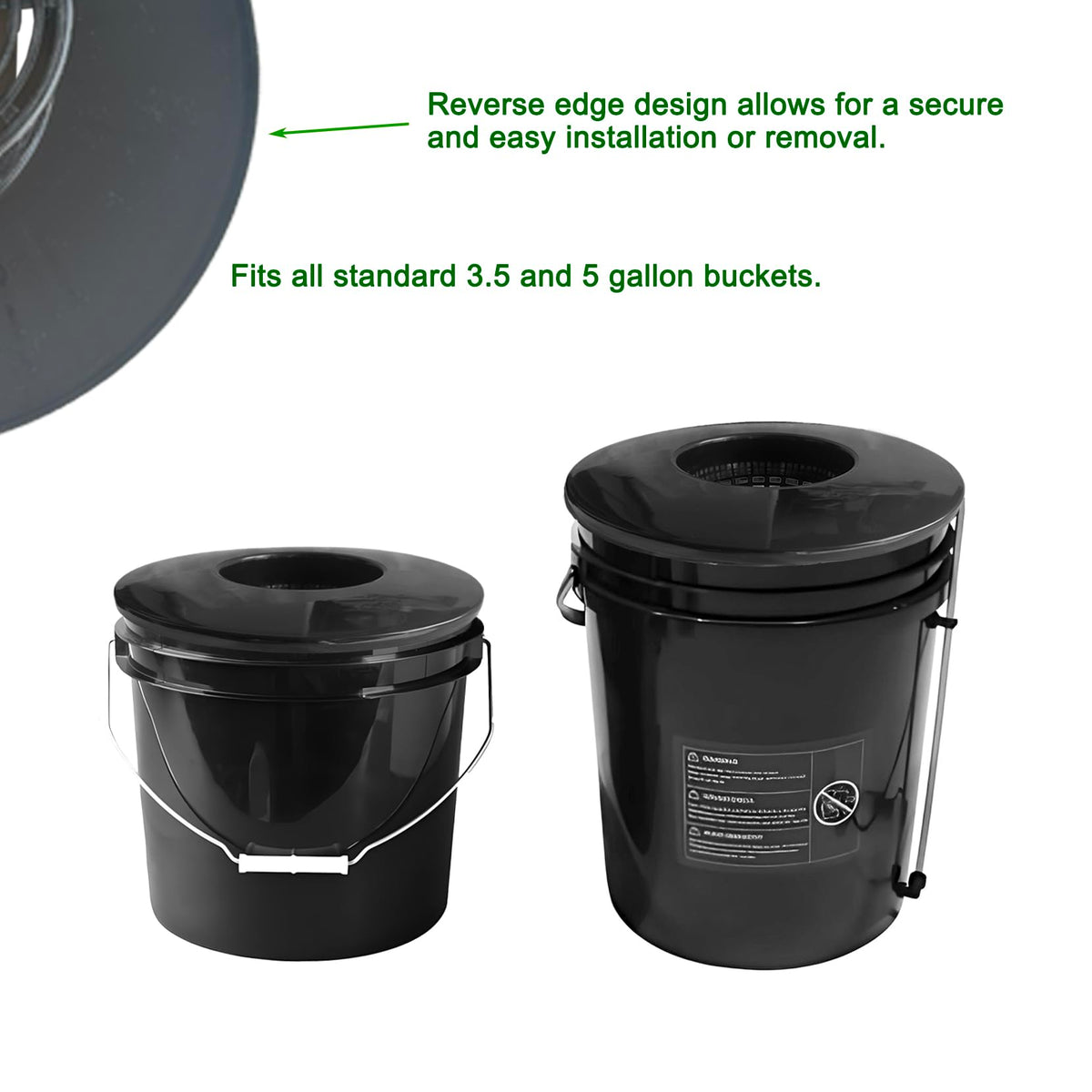 CHTASO wide lip design provides easy handling and root viewing