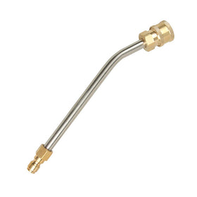 CHAVOR gutter cleaner attachment in brass and stainless steel for durable outdoor cleaning.