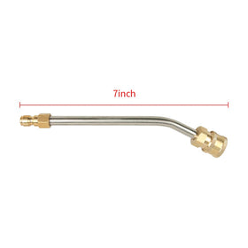 CHAVOR 30-degree curved rod reaches tight gutters and drains.