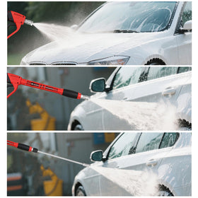CHAVOR kit includes five nozzle tips for versatile cleaning angles.