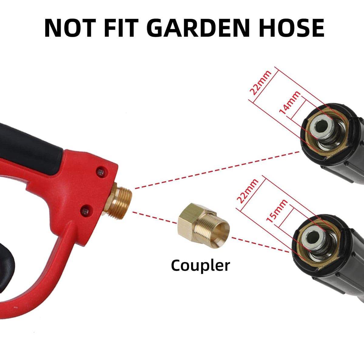 Three adjustable lengths on CHAVOR expand reach for high shelves or ground-level scrubbing.