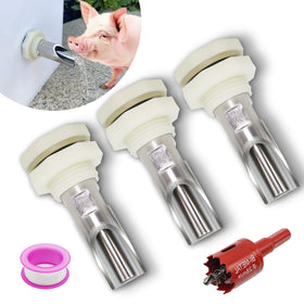 CHCTD pig nipple waterer barrel kit with automatic flow for piglets