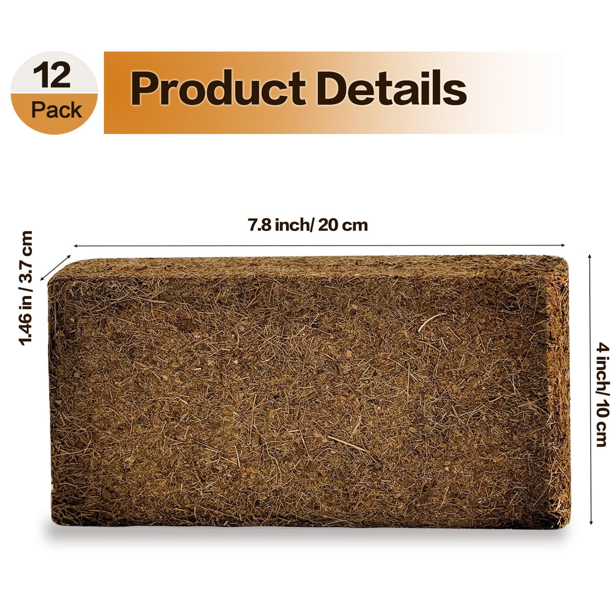 Cheardia coconut coir expanded structure reveals porous texture promoting drainage