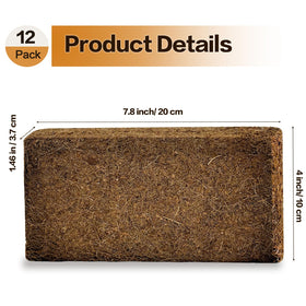 Cheardia coconut coir expanded structure reveals porous texture promoting drainage