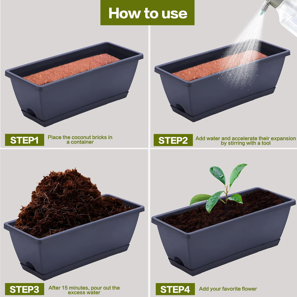 Cheardia coir low-EC and balanced pH support versatile potting use