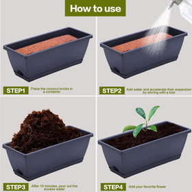 Cheardia coir low-EC and balanced pH support versatile potting use
