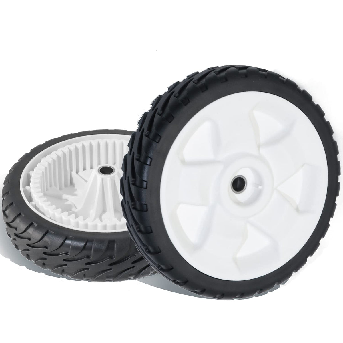 CheeMuii 119-0311 front drive wheel for 8 inch mower improves stability on uneven lawns.